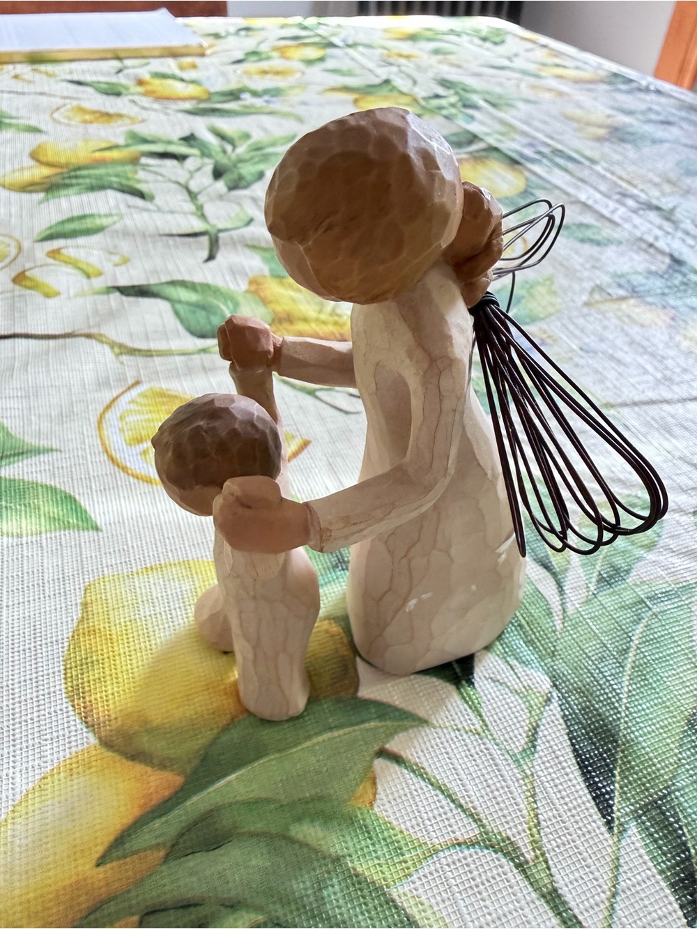 Willow Tree Mother and Child Angel in Beige and Brown